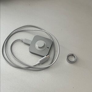 Oura Ring- Size 8 in silver